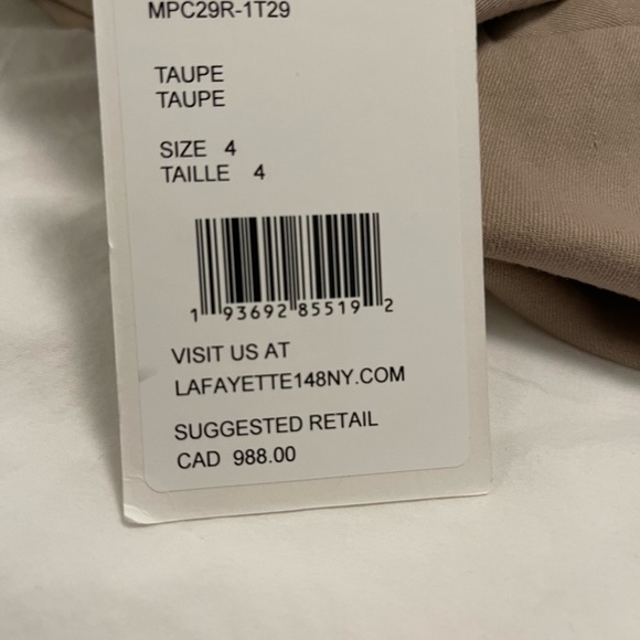 NWT Lafayette 148 NY pants - Picture 2 of 6